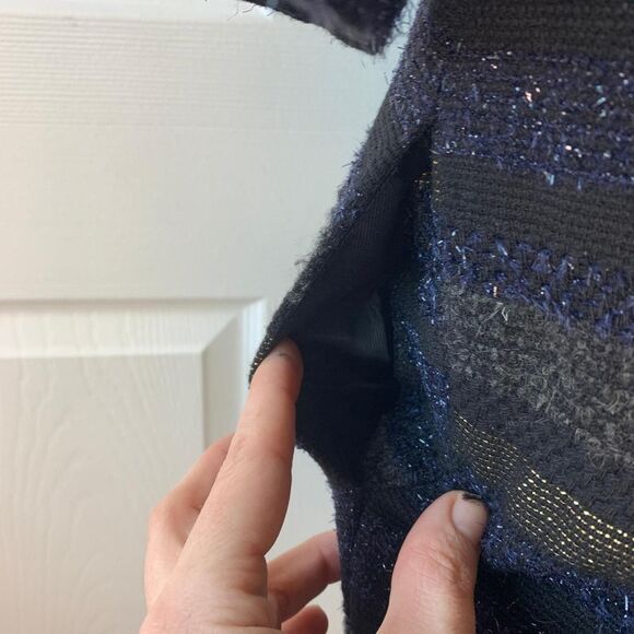 Zara Women's Black and Gold Dress - Picture 4 of 8